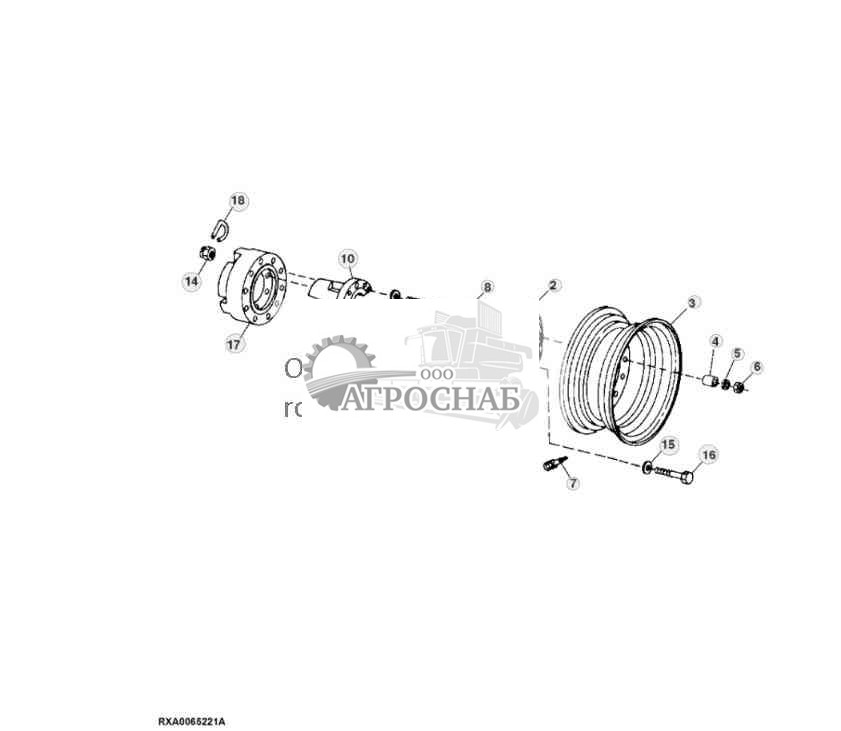 Многопозиционные колеса, ступица с 10 болтами, сдвоенные колеса 